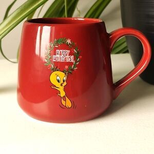 Looney Tunes & Warner Bros. Tweety Bird Happy Holidays Modern Gourmet Foods Mug